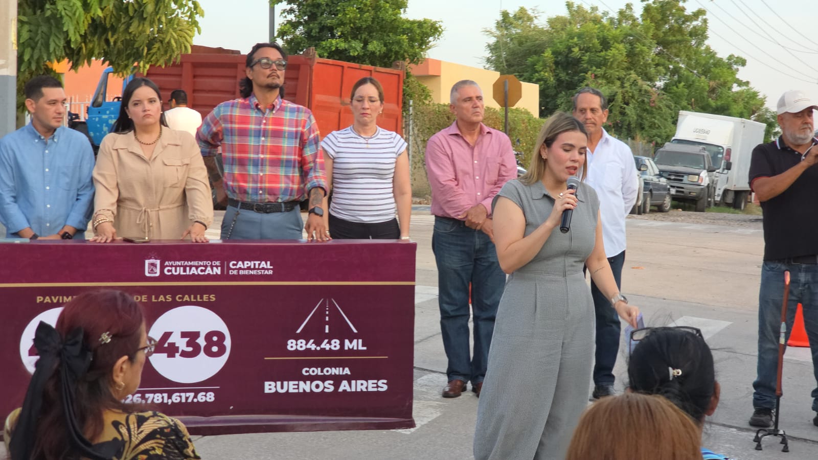Avanza la pavimentación en Culiacán: Entregan 7 calles más y la inversión supera los 50 mdp en la Buenos Aires