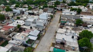 pavimentan calle hermanos wright en la colonia progreso en mazatlan sin