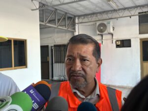 Coordinador de Protección Civil en Ahome, Mario Cosme