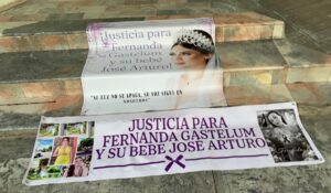 ¡Justicia para María Fernanda y bebé! Familiares se plantan en la FGE de Los Mochis; piden esclarecer su feminicidio