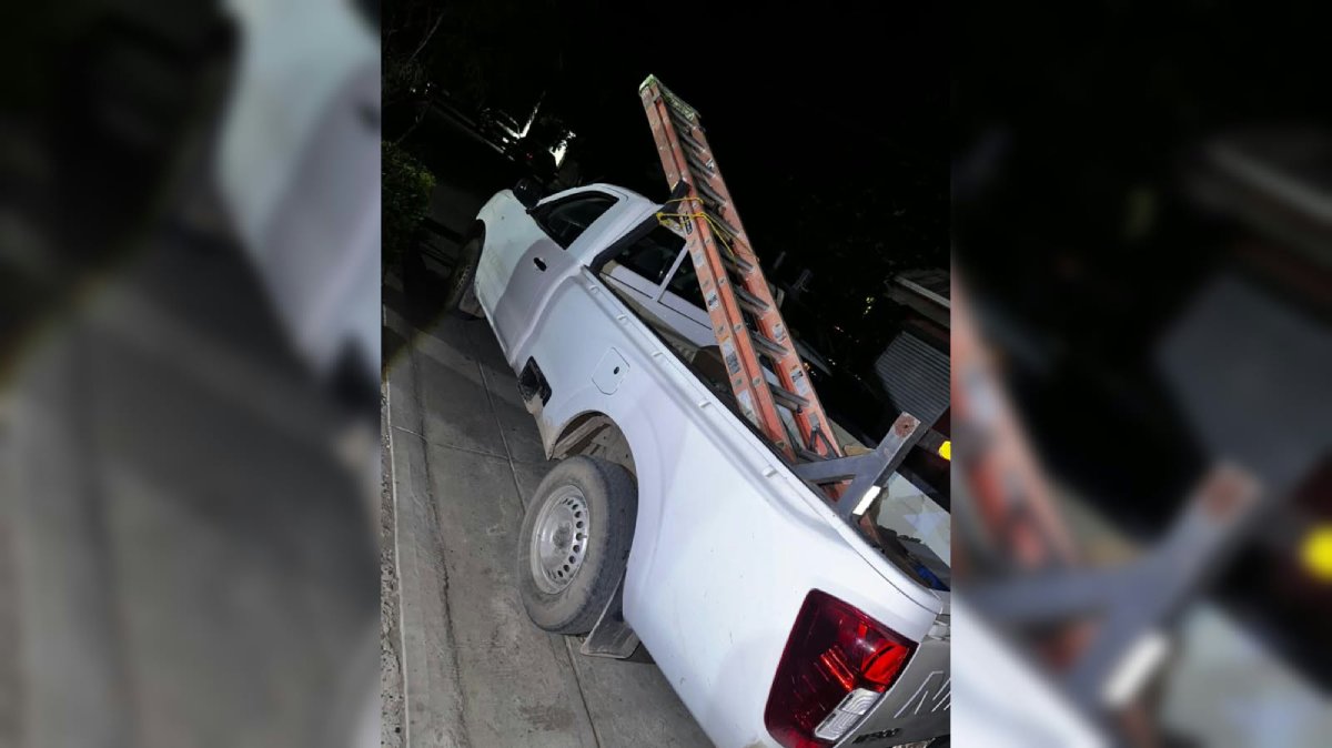 policias de ahome recuperan camioneta con reporte de robo en los mochis