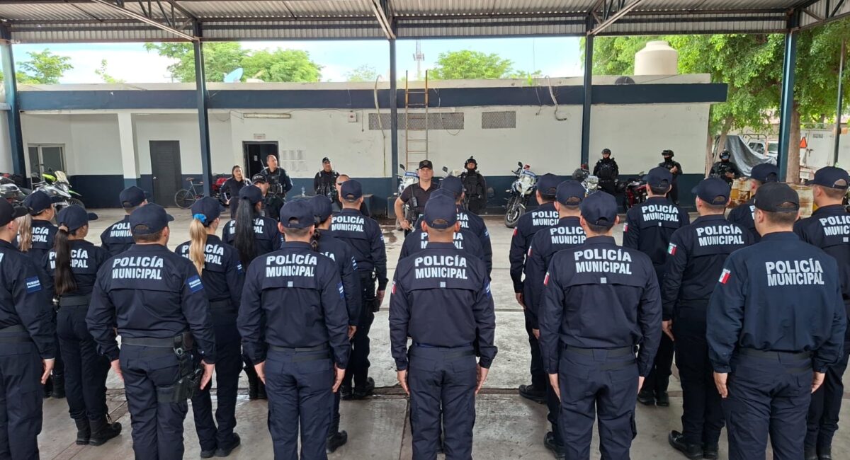 Se incorporan 25 nuevos policías a la Secretaría de Seguridad de Ahome