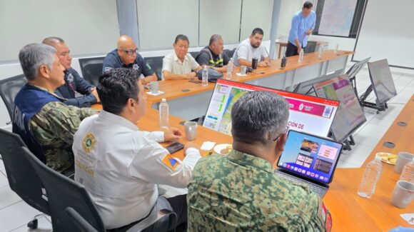 Por huracán ‘Simón’ Culiacán activa el Centro de Operación de Emergencias