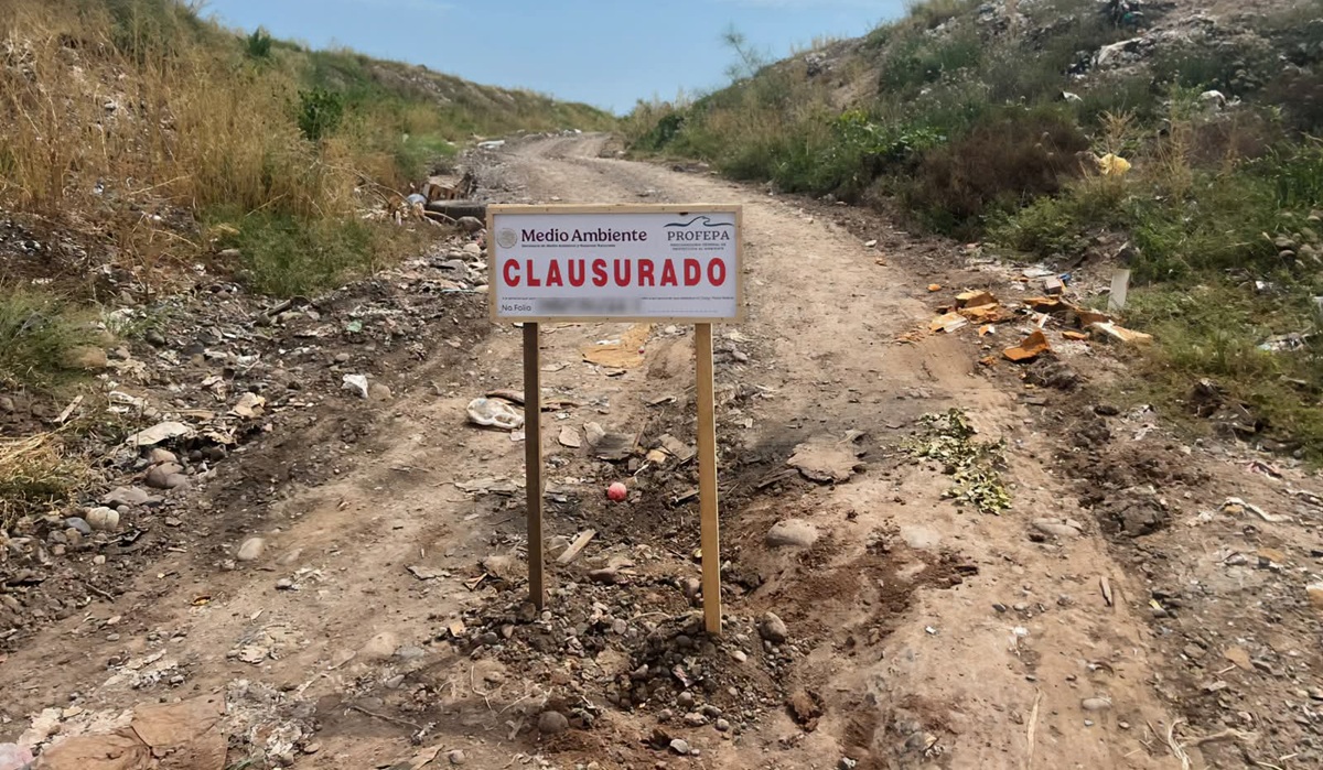 Profepa clausura tiradero clandestino en Guasave