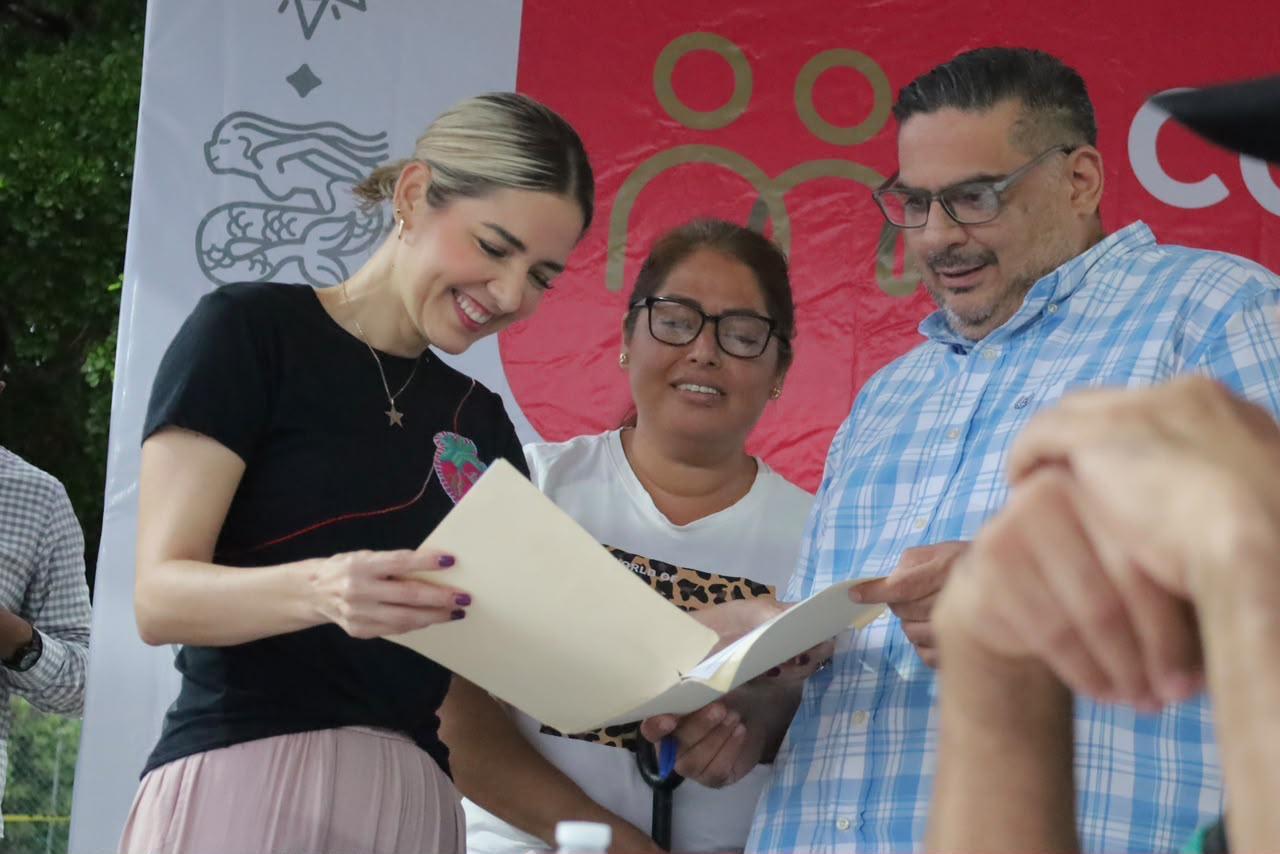 Programa Contigo Mazatlán llega a Villas del Rey
