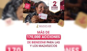 Programas de Bienestar suman más de 170 mil atenciones en Mazatlán durante el último año