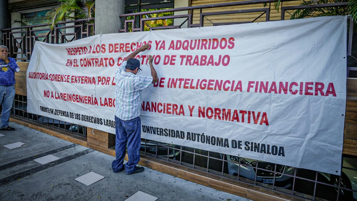 protesta jubilados y pensionados de la uas