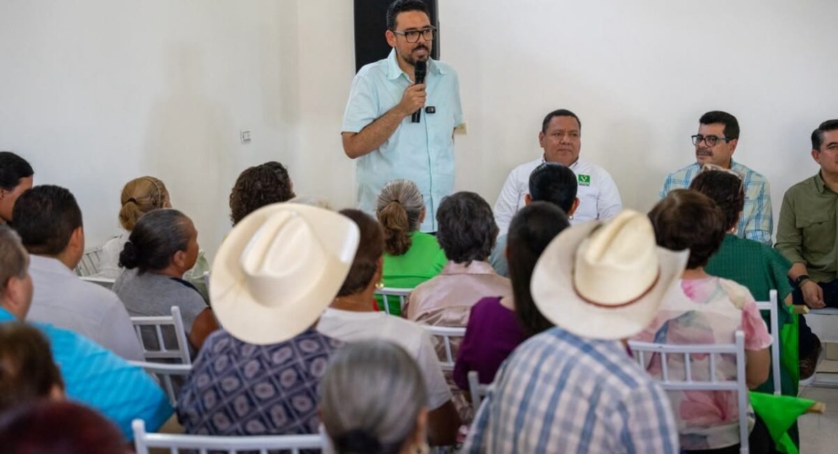 PVEM Sinaloa refrenda respaldo a Óscar Camacho para la Coordinación Municipal en Mocorito