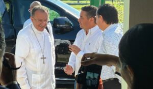 Recibe Los Mochis al Nuncio Apostólico Joseph Spiteri en encuentro con el clero de la zona norte