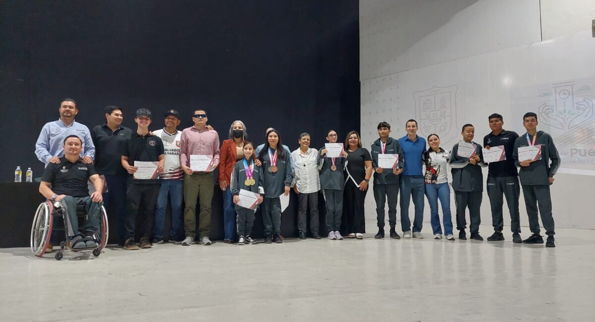 Reconocen a paratletas de Salvador Alvarado, Sinaloa, por destacar en competencias estatales y nacionales