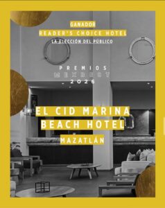 Cid Marina Beach Hotel en Mazatlán obtuvo el premio al Mejor Hotel en Sinaloa