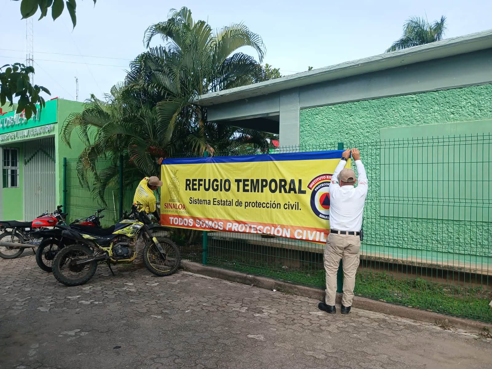 Refugio temporal en El Rosario