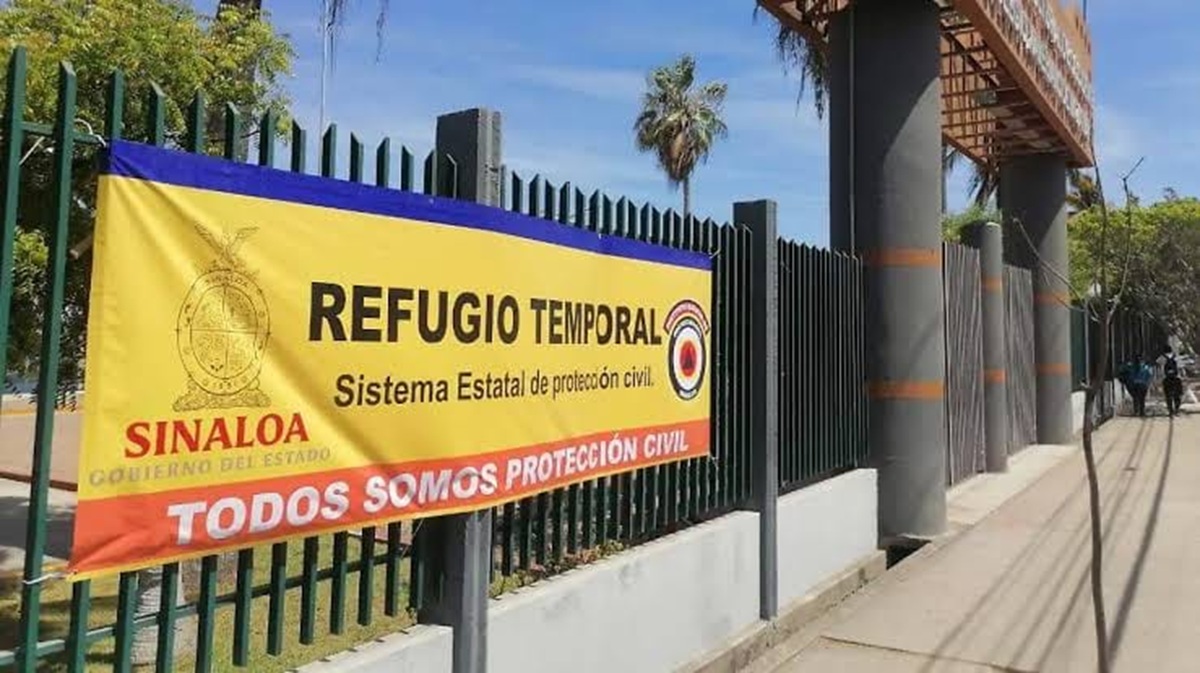 Refugio temporal en Mazatlán
