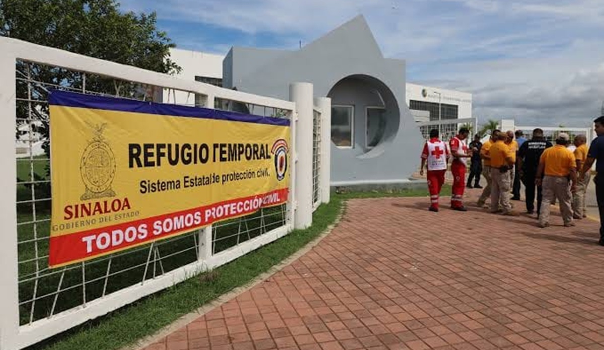 Refugio temporal en Mazatlán