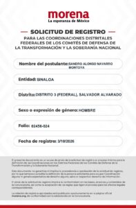 Registo de Morena