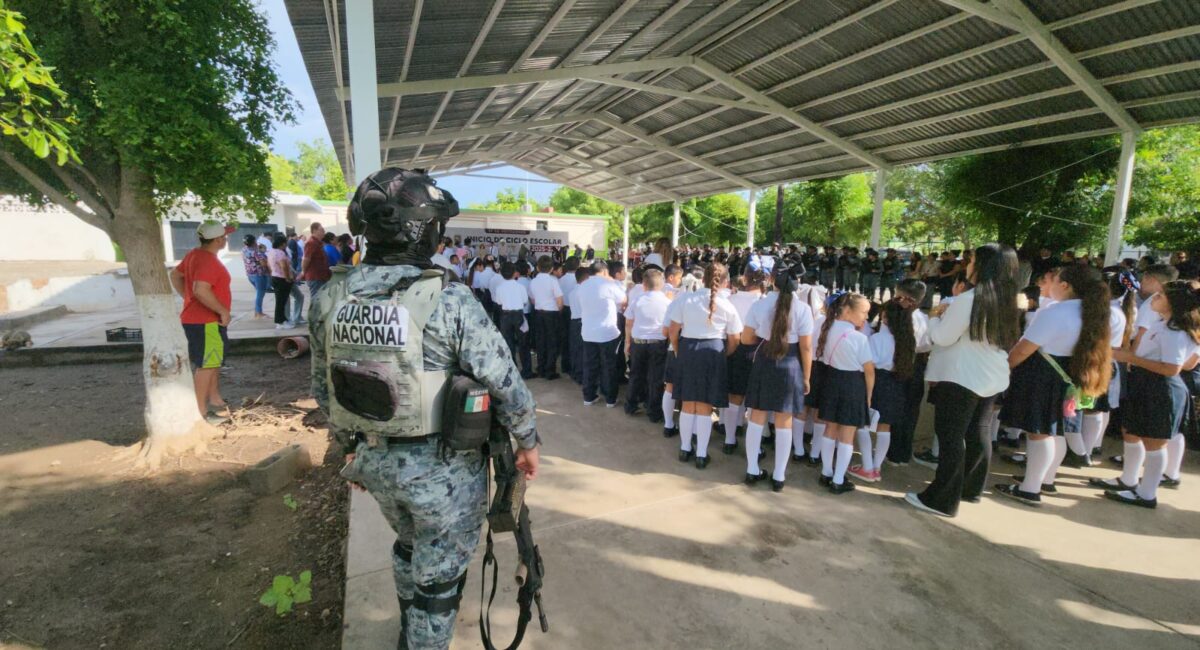 Regresan a clases presenciales en 23 escuelas de Guasave tras hechos violentos