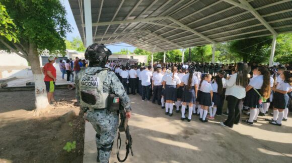 Regresan a clases presenciales en 23 escuelas de Guasave tras hechos violentos