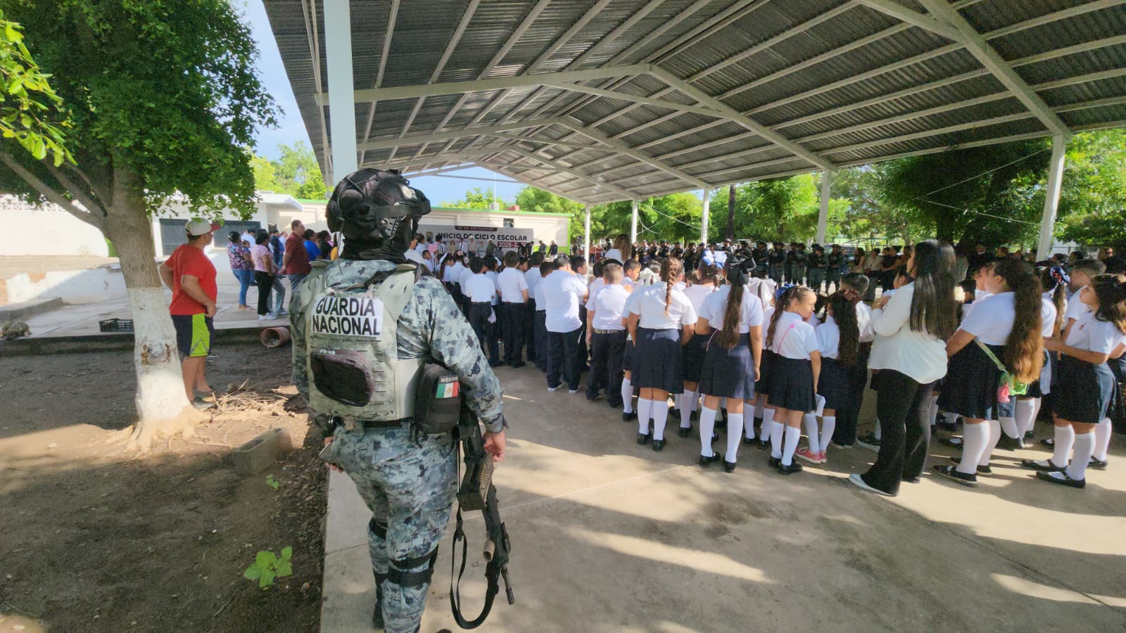 Regresan a clases presenciales en 23 escuelas de Guasave tras hechos violentos
