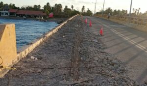 Inicia la rehabilitación de puente y andadores de El Maviri, Ahome, Sinaloa