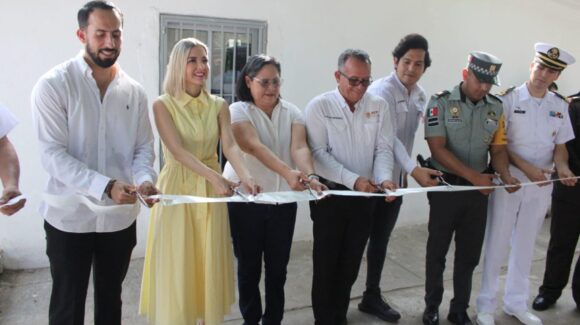 Invierten 570 mil pesos en remodelación de espacios educativos de primaria en El Castillo, Mazatlán