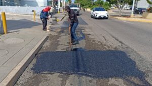 reparan baches en mazatlan lugar