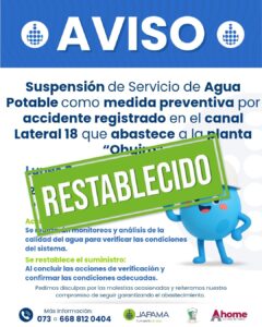 Restablecen agua potable en Ohuira, Ahome