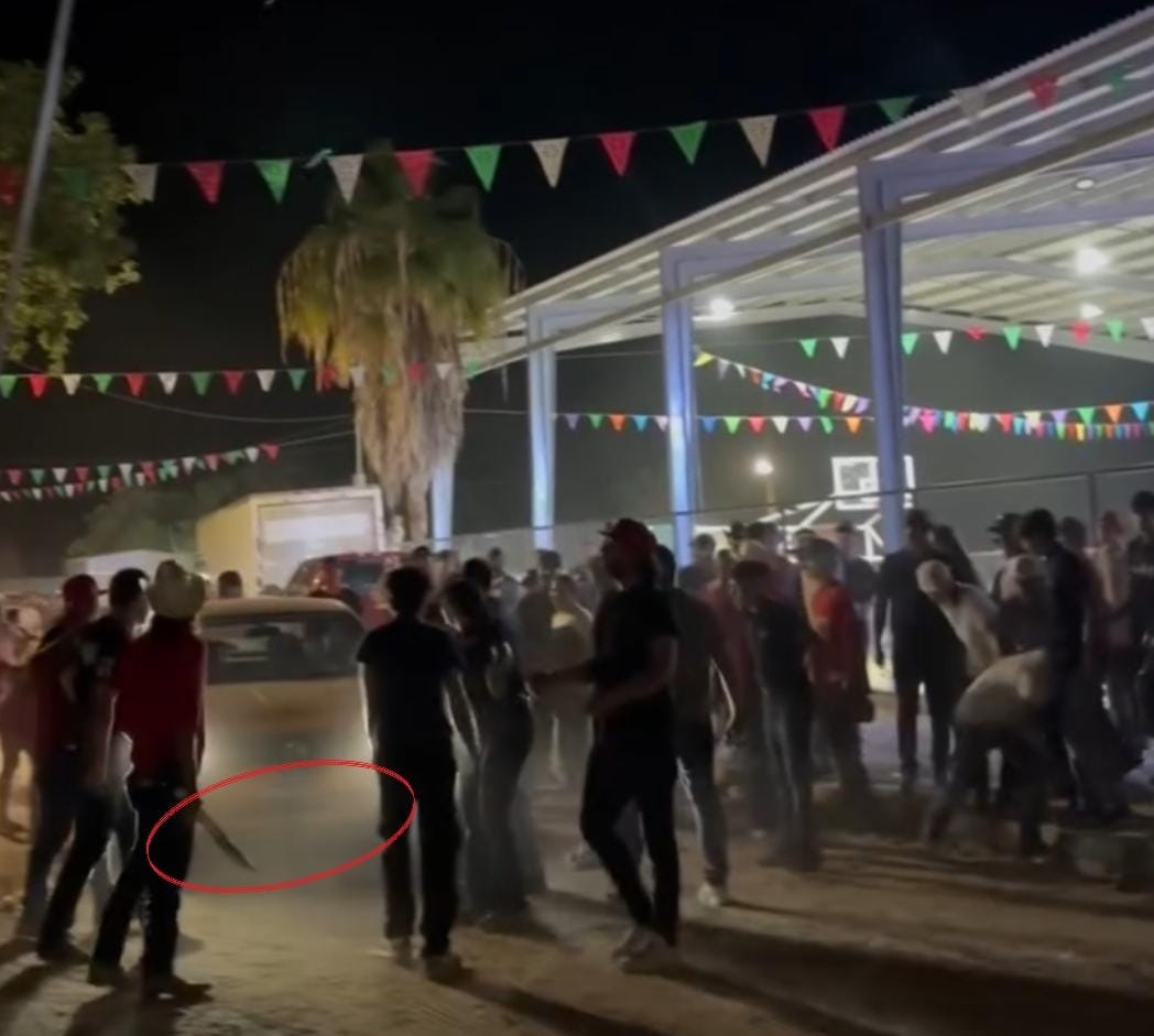 Riña a machetazos en El Jitzamuri
