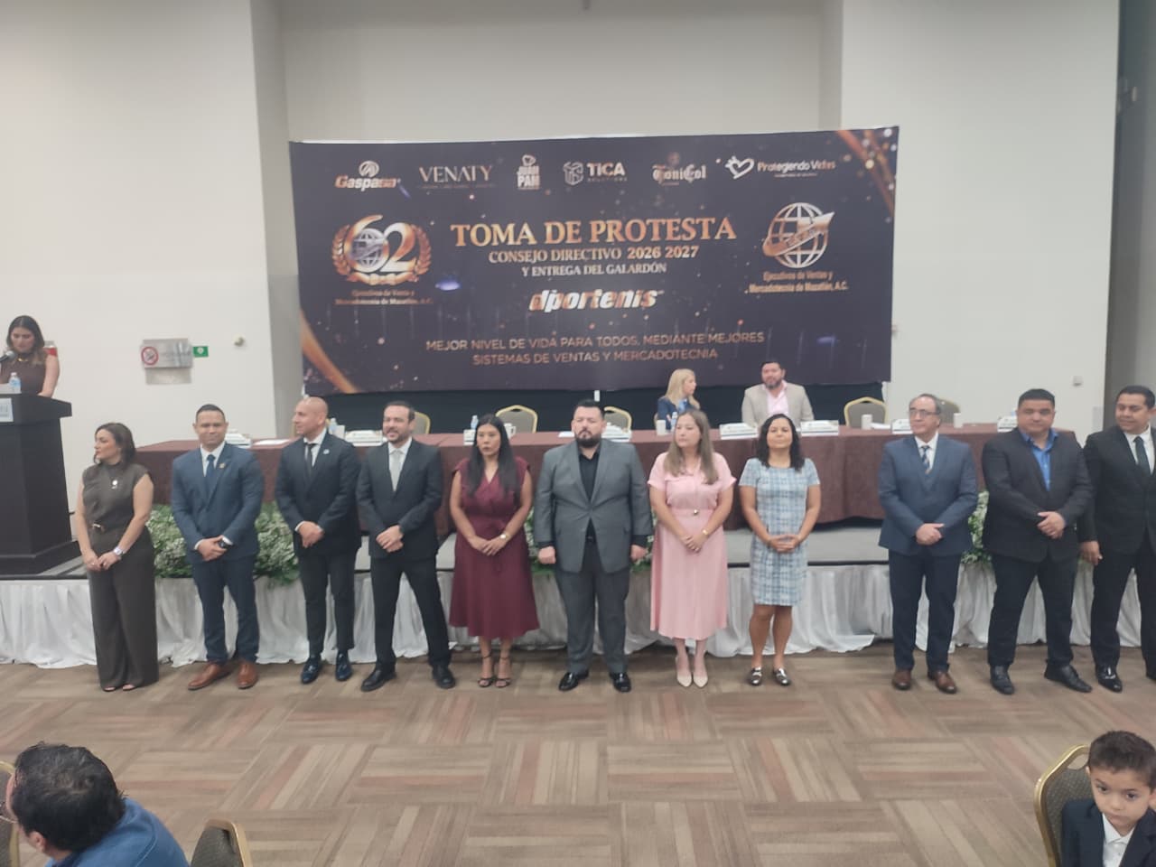 Rinde protesta nuevo Consejo Directivo de Ejecutivos de Venta y Mercadotecnia en Mazatlán