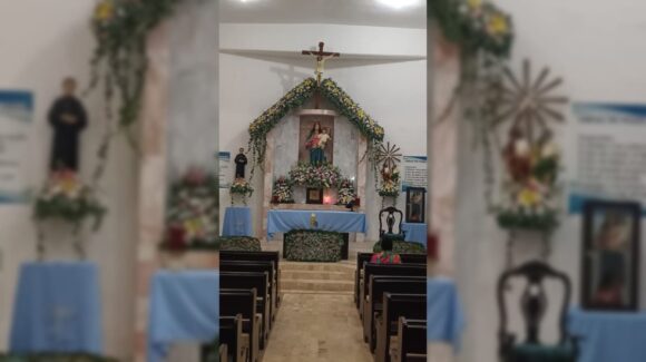 Tres veces han robado la iglesia de El Amole, Guasave; alcaldesa promete más vigilancia