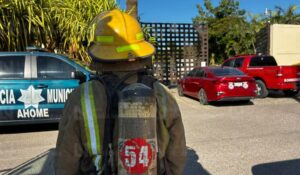 Se registra incendio en el Country Club de Los Mochis, Sinaloa