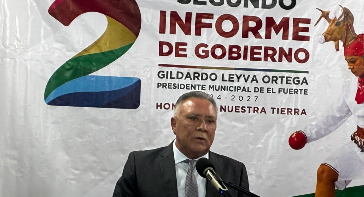 Gildardo Leyva Ortega presenta su Segundo Informe de Gobierno, El Fuerte, Sinaloa