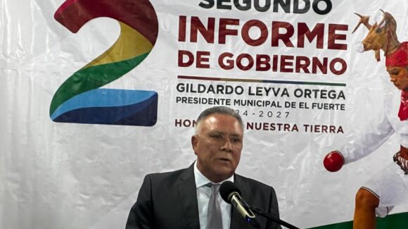 Gildardo Leyva Ortega presenta su Segundo Informe de Gobierno, El Fuerte, Sinaloa