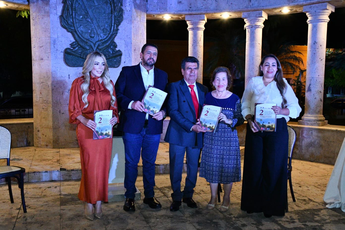 Segundo informe de gobierno de Enrique Parra Melecio en Mocorito