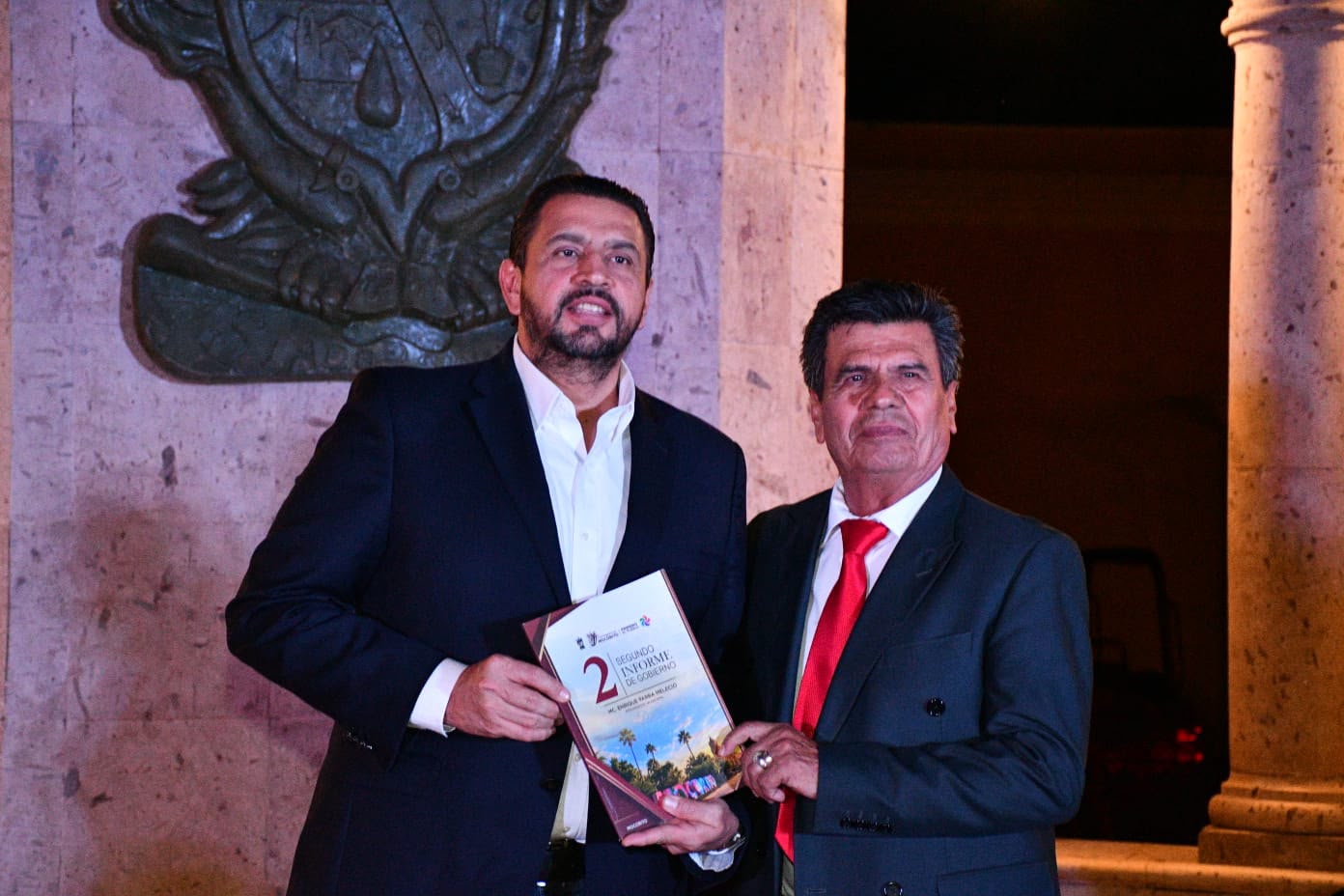 Segundo informe de gobierno de Enrique Parra Melecio en Mocorito