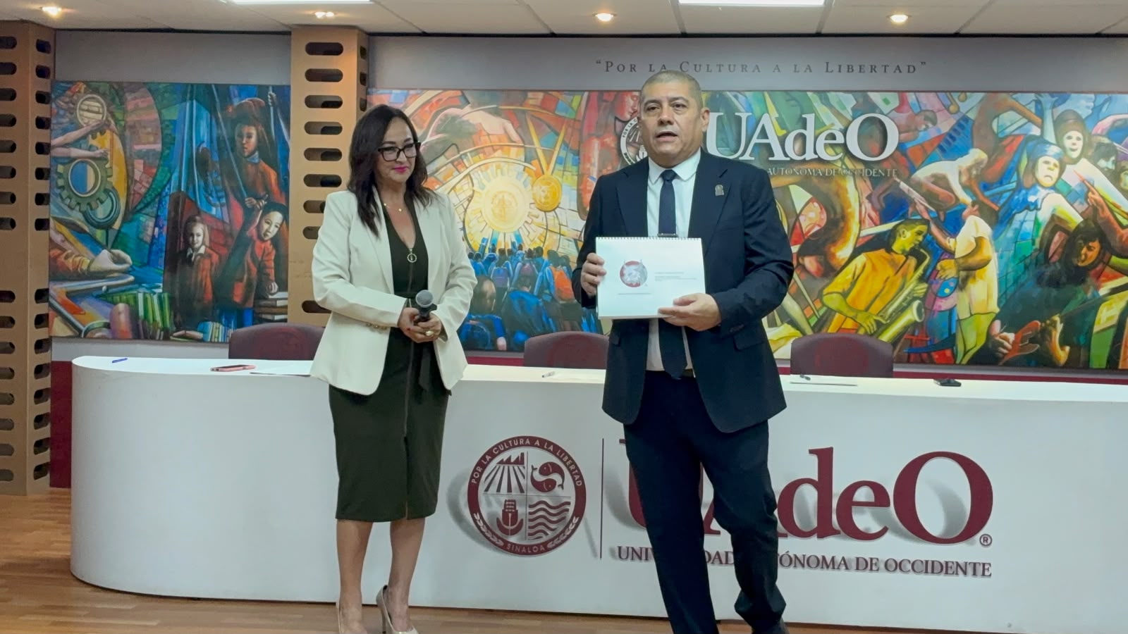 Segundo informe de labores de Ricardo Bojórquez al frente de UAdeO Los Mochis