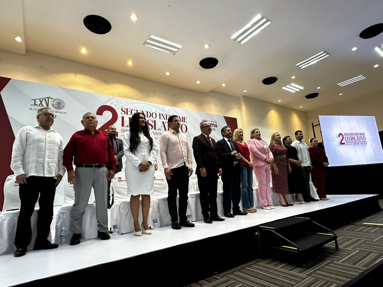 Segundo Informe Legislativo de Morena en Mazatlán