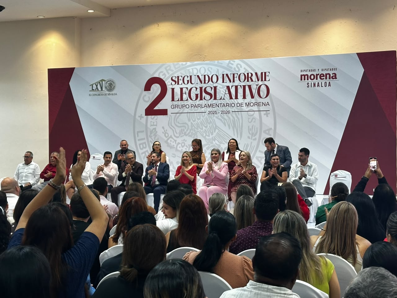 Segundo Informe Legislativo de Morena en Mazatlán