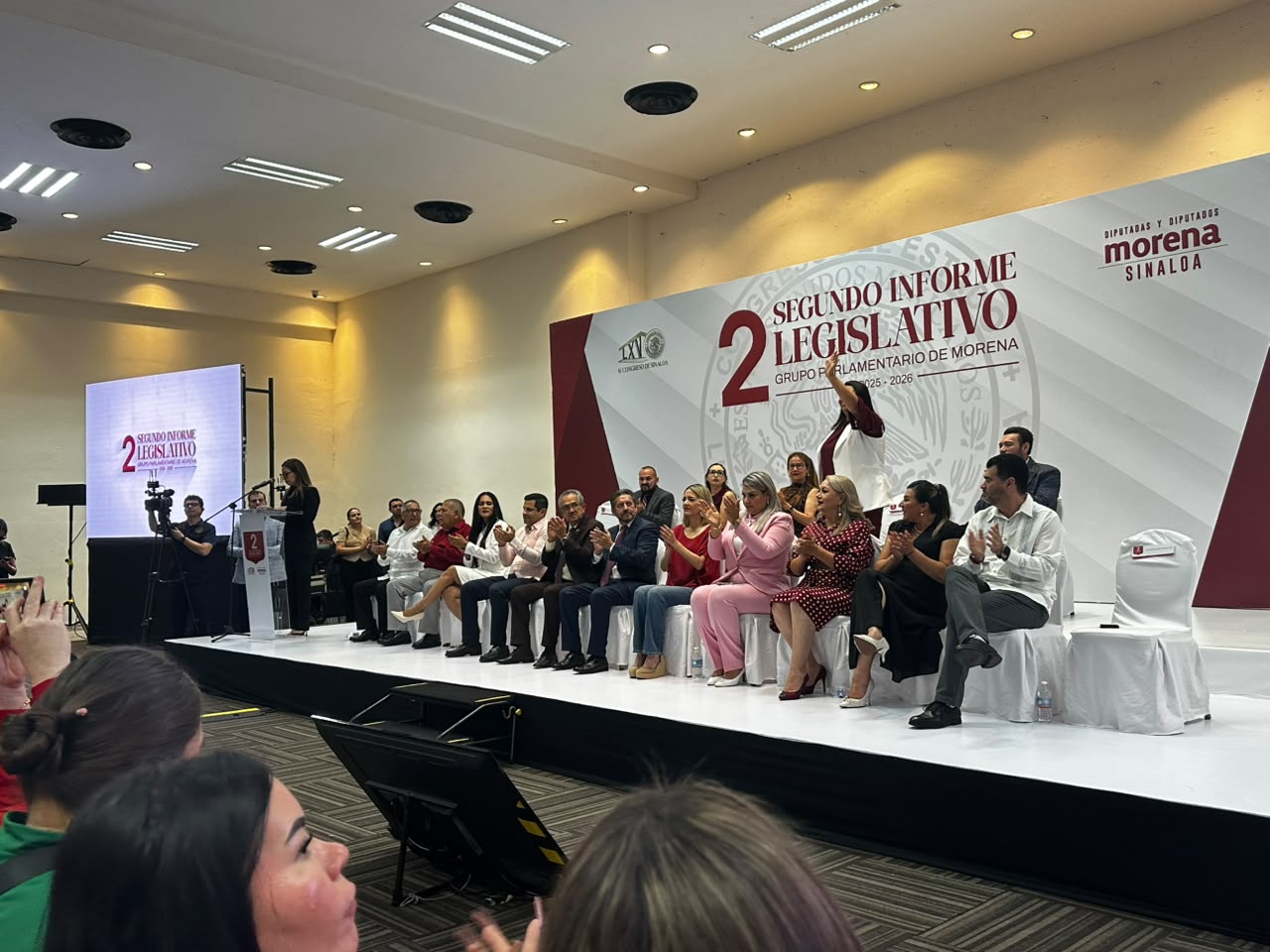 Segundo Informe Legislativo de Morena en Mazatlán