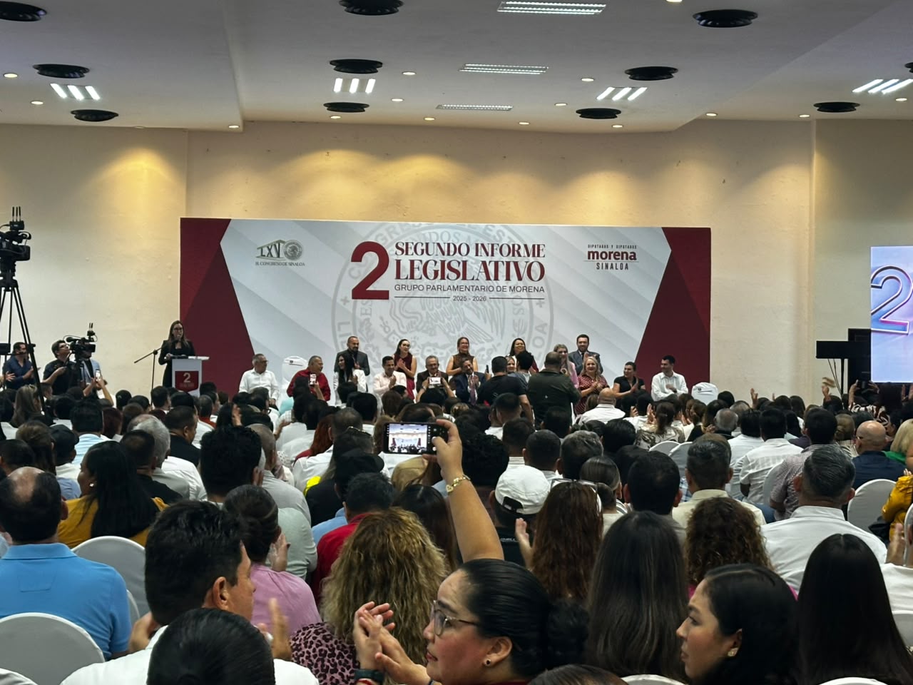 Segundo Informe Legislativo de Morena en Mazatlán