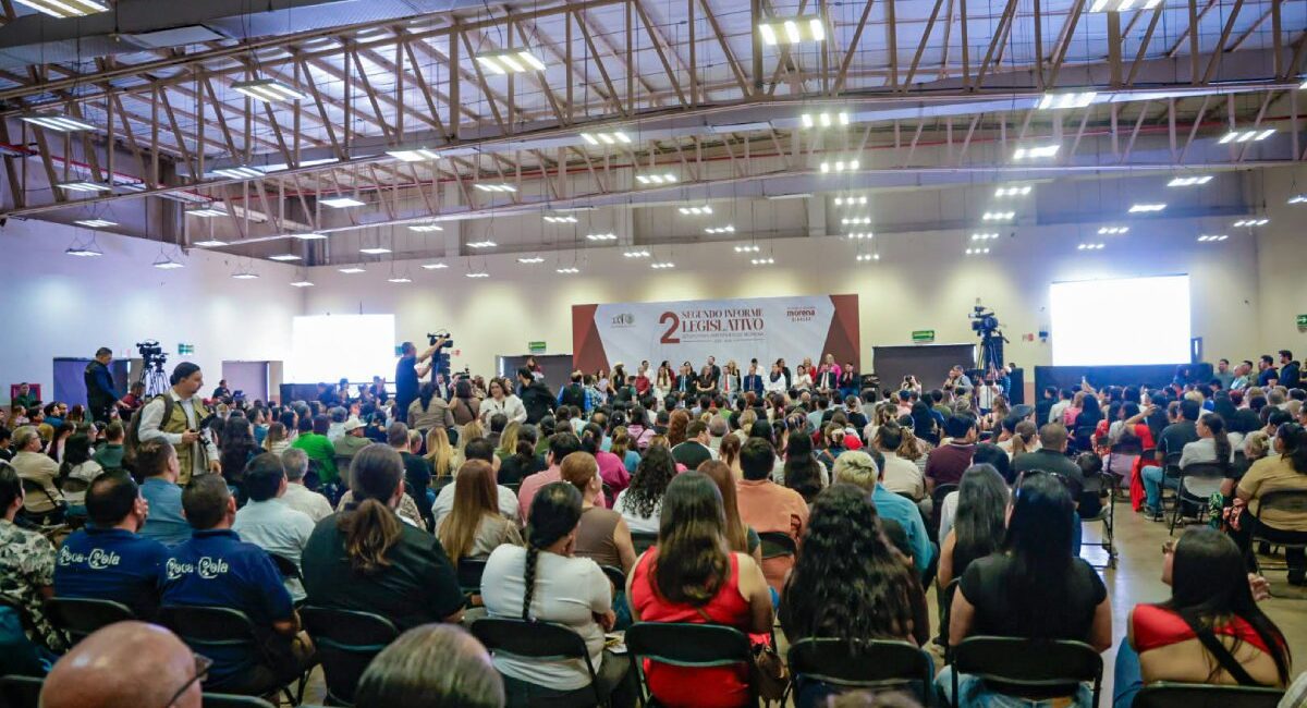 Morena reporta 46 iniciativas y 27 decretos aprobados en su Segundo Informe Legislativo