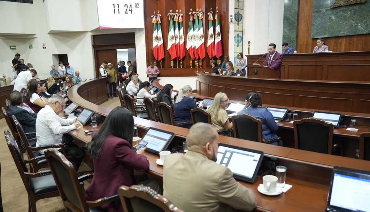Sesión del Congreso de Sinaloa
