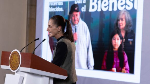Sheinbaum encabeza sorteo de 448 viviendas en Michoacán durante la ‘Mañanera’; más de mil familias participaron