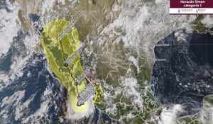 ‘Simón’ cambia constantemente de rumbo y ahora apunta a Sonora; se forma la depresión tropical Veintiuno-E que daría origen al huracán ‘Trudy’