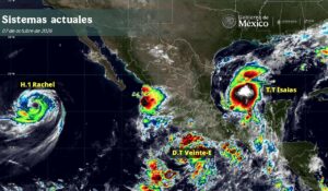 Depresión tropical 20-E apunta hacia Sinaloa; hoy se convertiría en tormenta tropical ‘Simon’