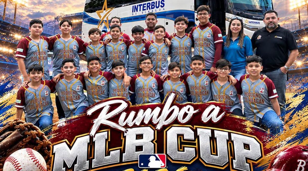 Sinaloa participa con tres equipos en la MLB Cup 2026 desde San Luis Potosí