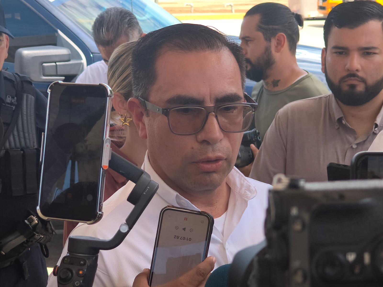 Sinuhé Téllez López, secretario de Seguridad Pública de Sinaloa