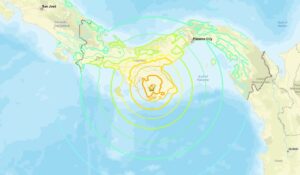 Tiembla Panamá: Se registra fuerte sismo de 7.6 preliminar; advierten posible riesgo de tsunami en el Pacífico