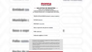 solicitud de registro