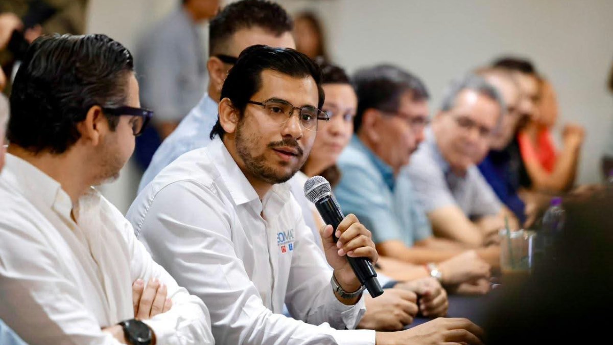 sostiene graciela dominguez reunion con miembros de coparmex en mazatlan sin