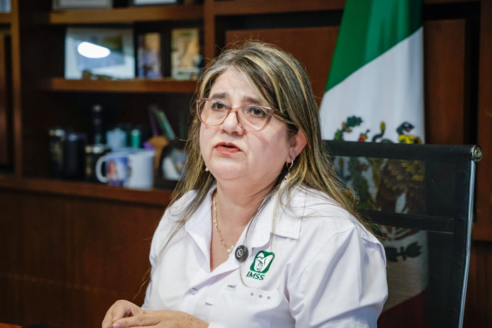 Tania Clarissa Medina López, delegada del IMSS Sinaloa